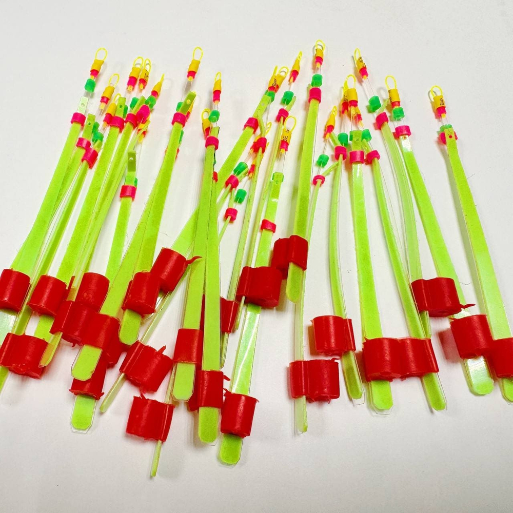 Кивки.  Мастерская Конишевского зеленые набор 25 штук