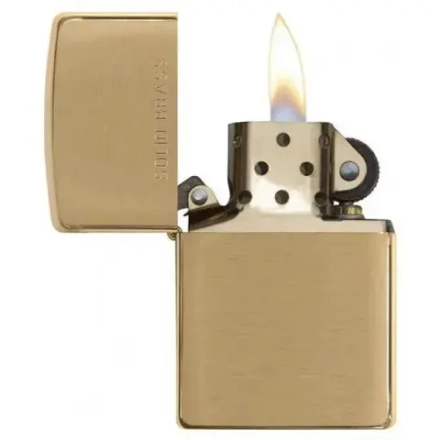 Зажигалка 204 Zippo Brush Brass