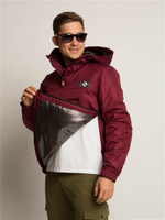 Анорак утепленный мужской Город Горький бордо