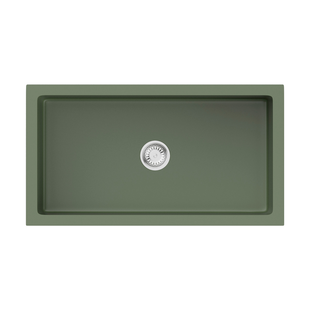 кухонная мойка Omoikiri Mikura 76-OL Natceramic/olive