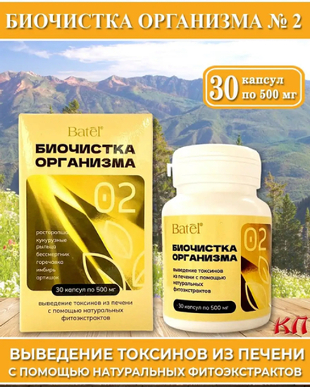 Биочистка организма 02, выведение токсинов из печени