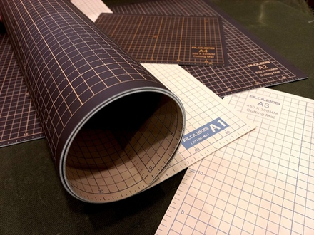 Мат раскройный, а1/а2/а3/а4, цвет коричневый/бежевый