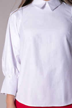 Блузка женская 4305ВП, белый #381Бела094305ВП