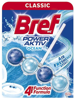 ЧИСТЯЩЕЕ СРЕДСТВО ДЛЯ УНИТАЗА БРЕФ СИЛА-АКТИВ ОКЕАНСК.БРИЗ 3Х50Г R14