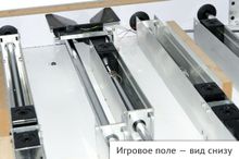 Хоккей «Bubble Hockey» (серебристо-черный)