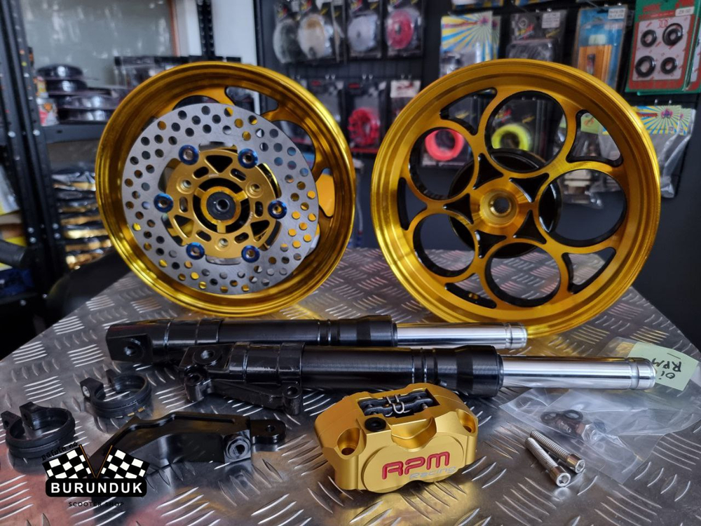 BURUNDUK СУППОРТ СЕТ E2 DIO AF / ZX