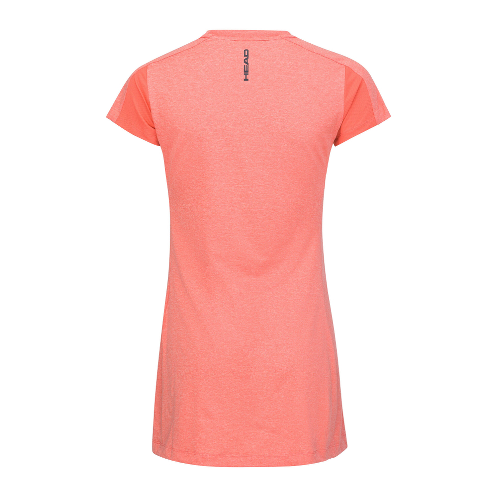 Женская теннисное платье HEAD Tech Dress Women - Coral