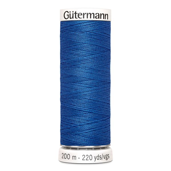 Нитки универсальные Gutermann Sew-all 100 (200 метров), 5 кат. | 078 синяя лазурь