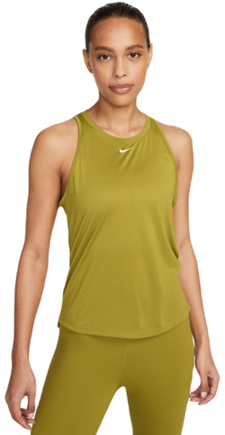 Женский топ теннисный Nike Dri-Fit One Tank - moss/white