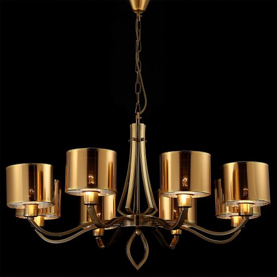 Люстра потолочная ILLUMICO E27  IL1802-8P-17 AB