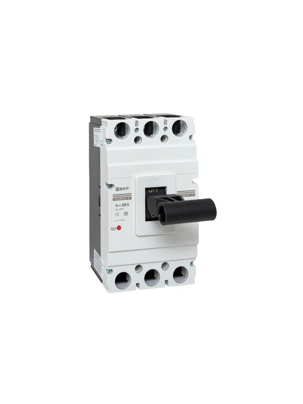 Выключатель автоматический 3п 400/250А 42кА ВА-99М PROxima EKF mccb99-400-250m