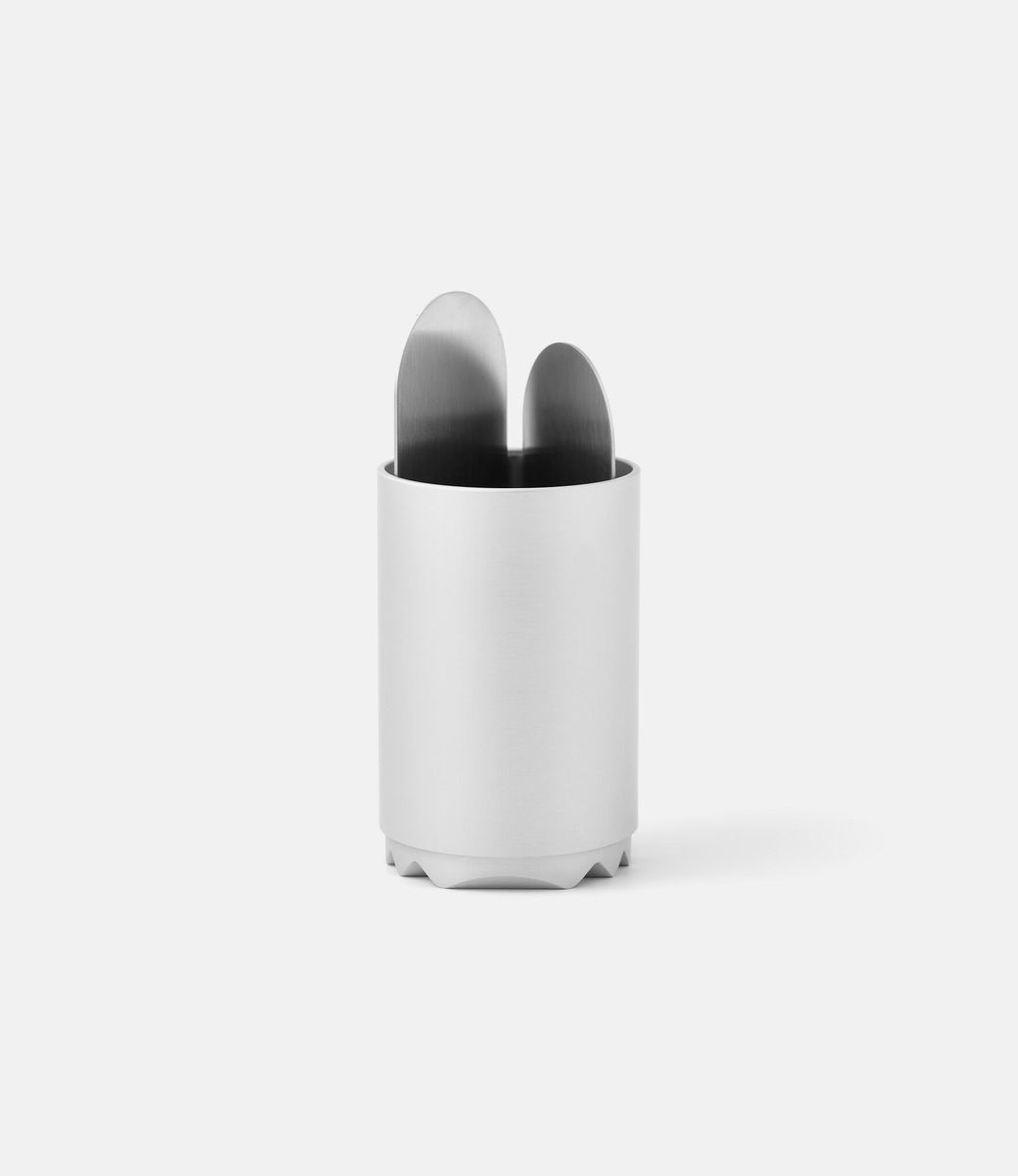 Antou W Stationery Holder Silver — настольный органайзер