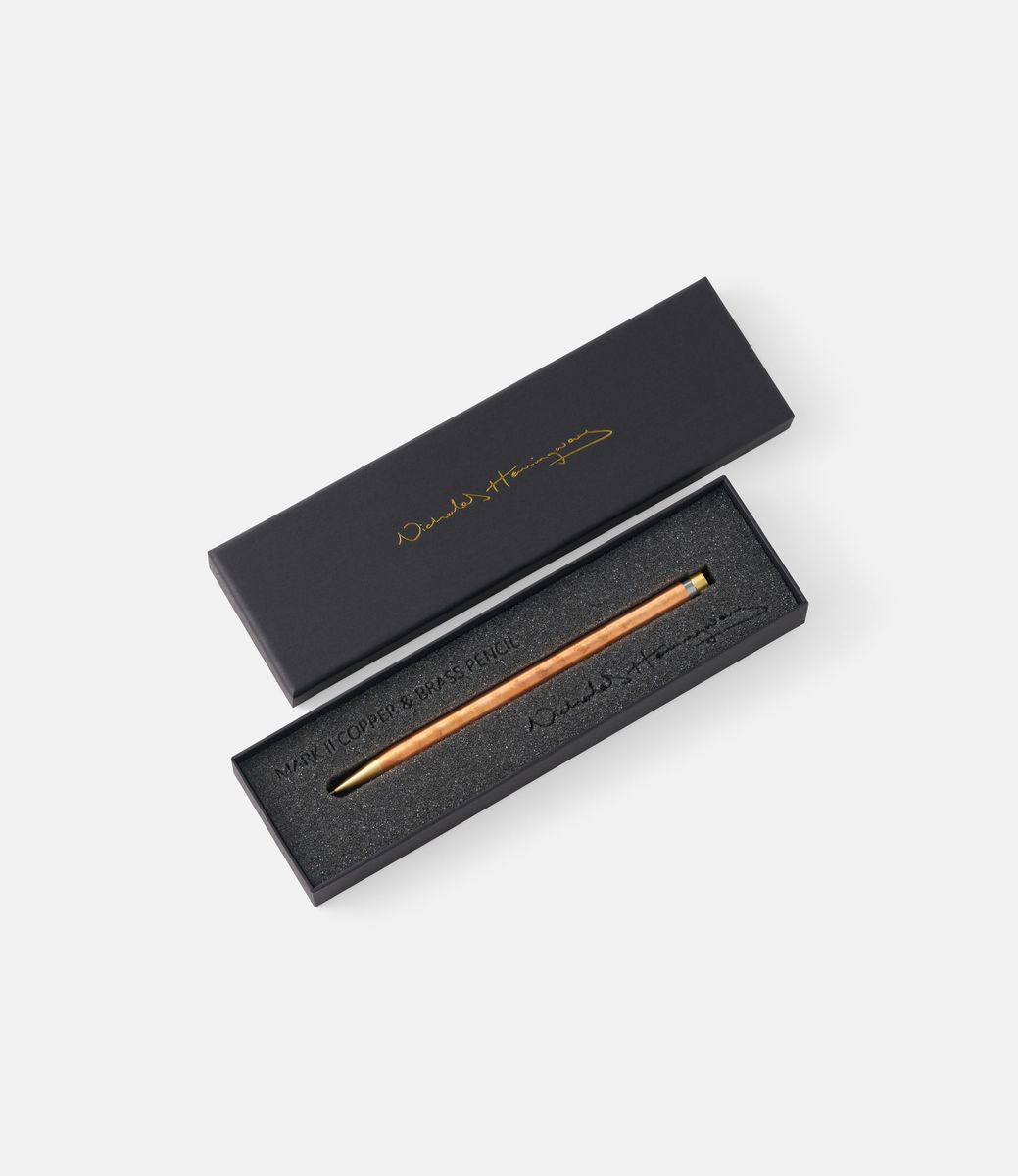 Nicholas Hemingway Copper Mechanical Pencil — карандаш из меди и латуни