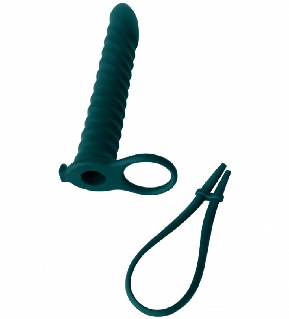 Насадка для двойного проникновения Pure Passion Rori с вибрацией 16.2 см