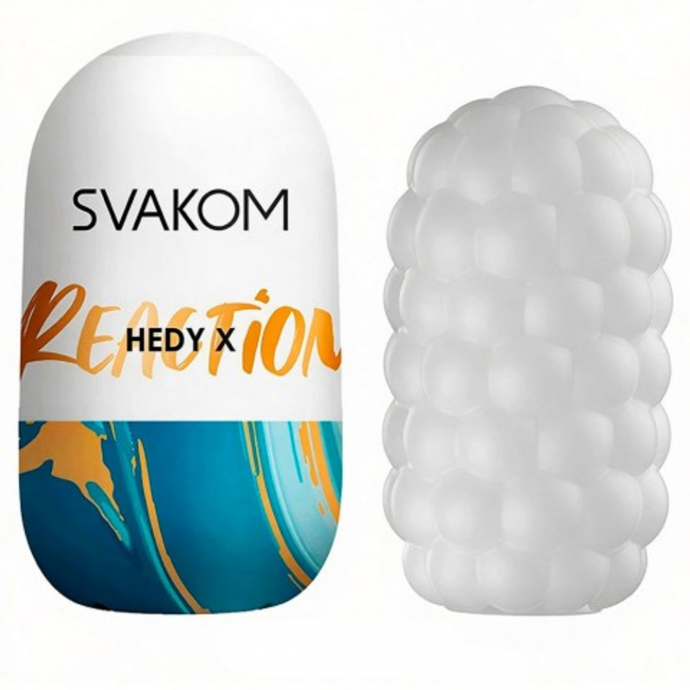 Мастурбатор Hedy X Reaction от SVAKOM (9 см)