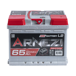 Аккумулятор ARNEZI DIN SMF 65 А/ч обратный R+ 242x175x190 L2 EN 620 А