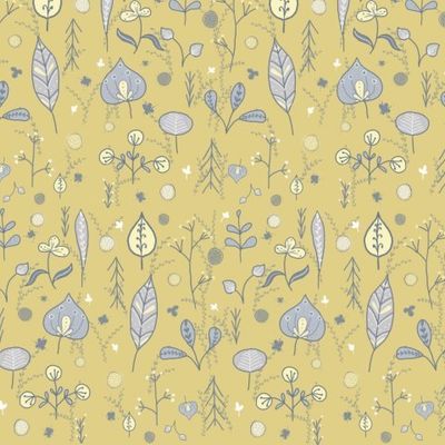 Цветочный горчичный