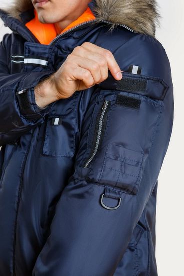 Куртка зимняя "Север" (синий)