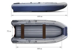 Лодка ПВХ ФЛАГМАН DK 410 IGLA JET