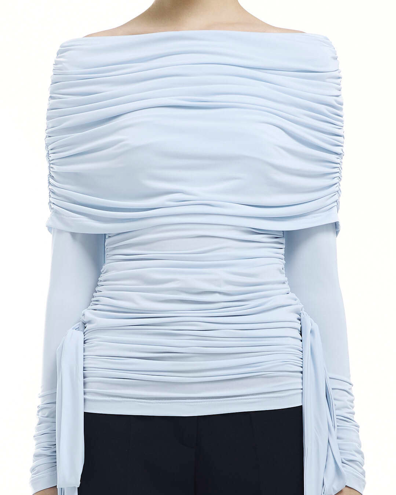 Лонгслив Lume (Люм) голубой