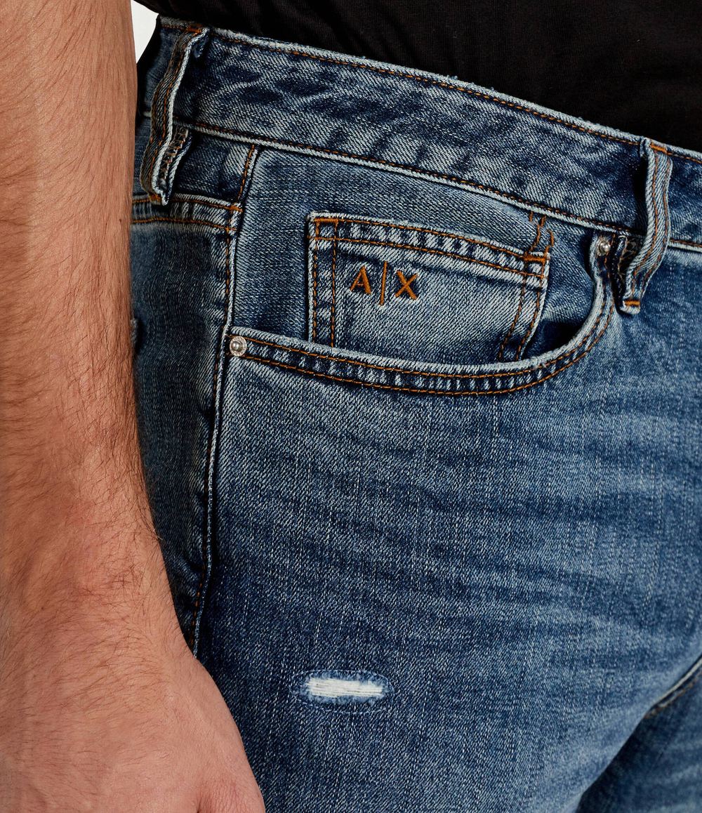 Джинсы Armani Exchange - голубой(6DZJ14 Z1ZXZ)