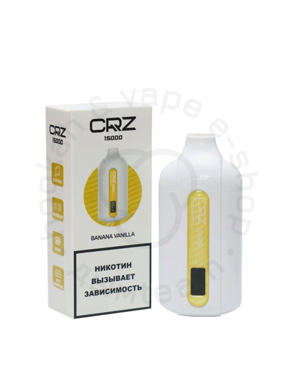 Одноразовая ЭС CRZ 15 000 &quot;Банан Ваниль&quot; (Banana Vanilla)