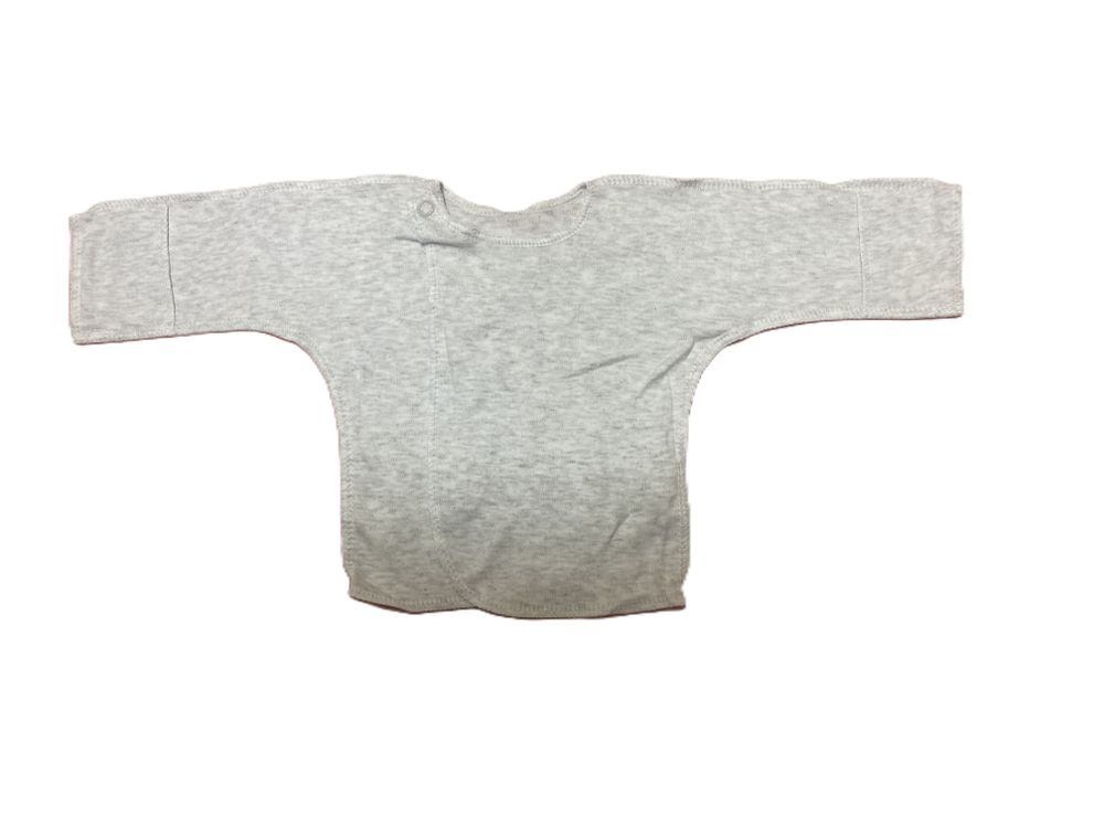 Распашонка с кнопкой на плече из интерлока (100% хлопок) на рост 50 , 56 см