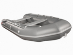 Лодка ПВХ X-River Rocky 355 НДВД + усиленное дно и баллон, синий/фурнитура черная увеличенный транец