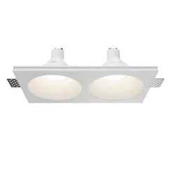 Встраиваемый светильник Гипс Модерн / Gyps Modern 2*GU10 10 Вт Technical dl129-gu10-02-w