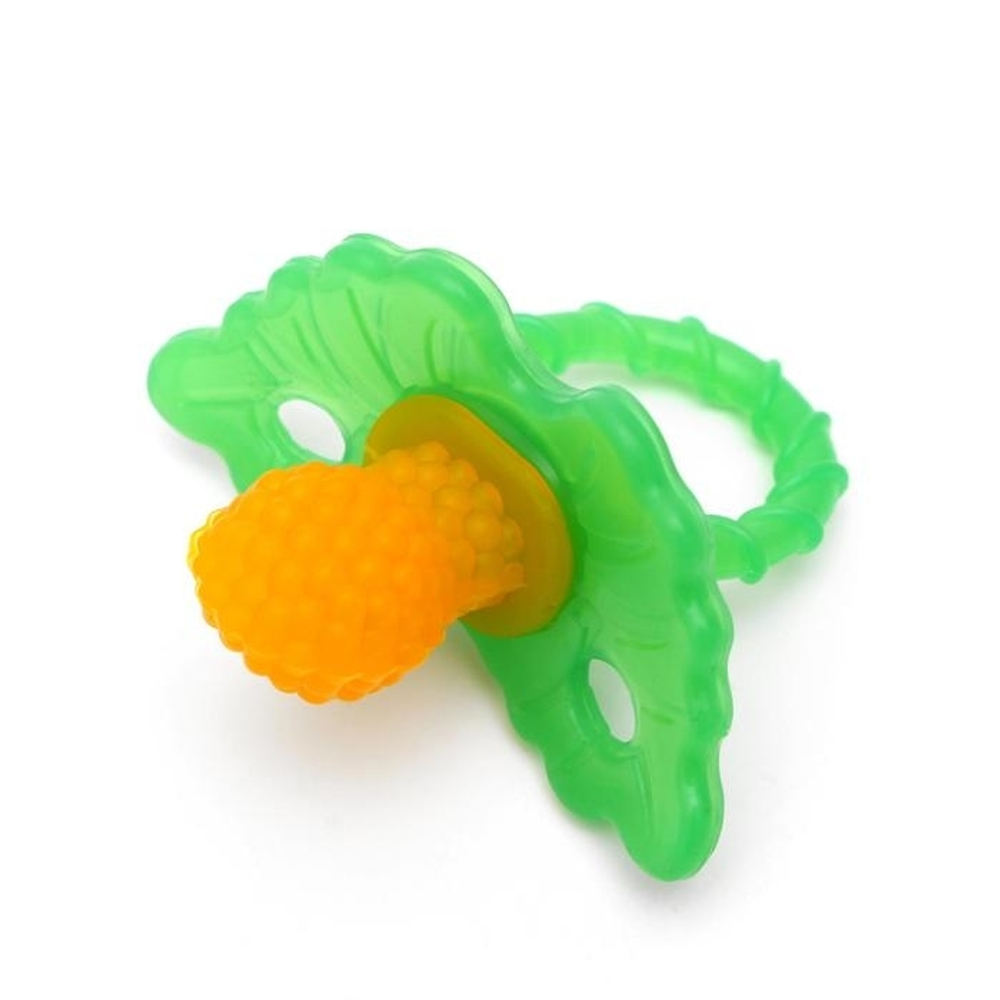 5017608 Прорезыватель силиконовый «Ягодка - пустышка», цвет желтый