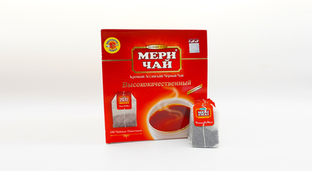 MERI CHAI (Мери Чай) черный с ложкой 100 пак.