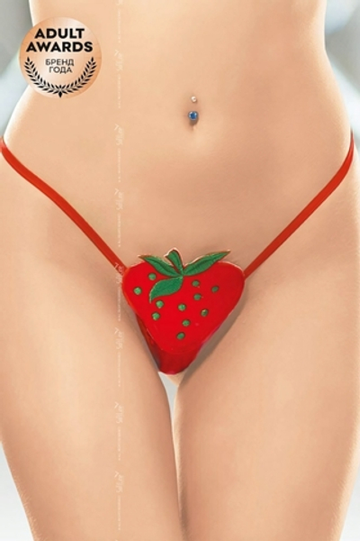 Стринги клубничка S/L