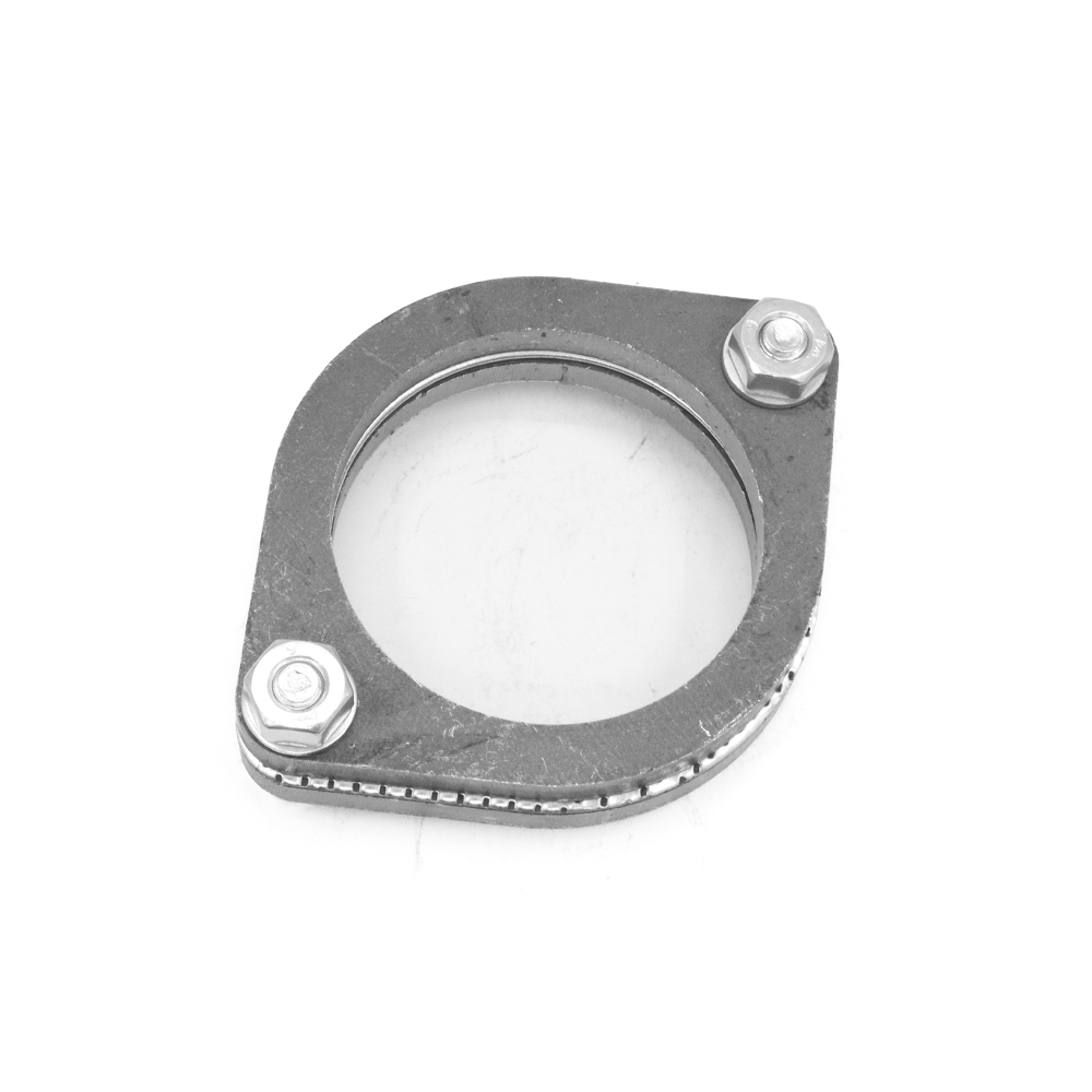 Фланец соединение с прокладкой и метизами (ромб) без выходов труб