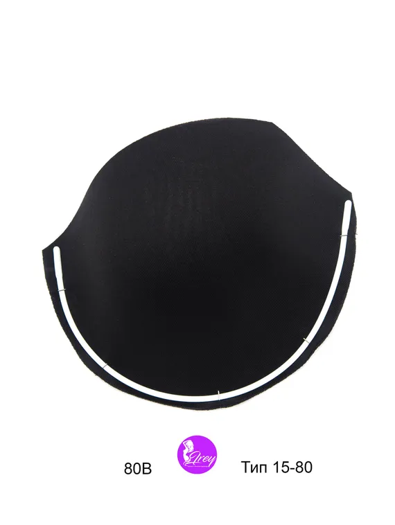 Чашки спейсер балконет СМ-24, 80В-85А-75С-70D, черный 170