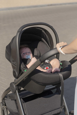 Коляска Carrello Vector 2025 CRL-6551 Nova DK791 Black Line 3 в 1 Shadow Black