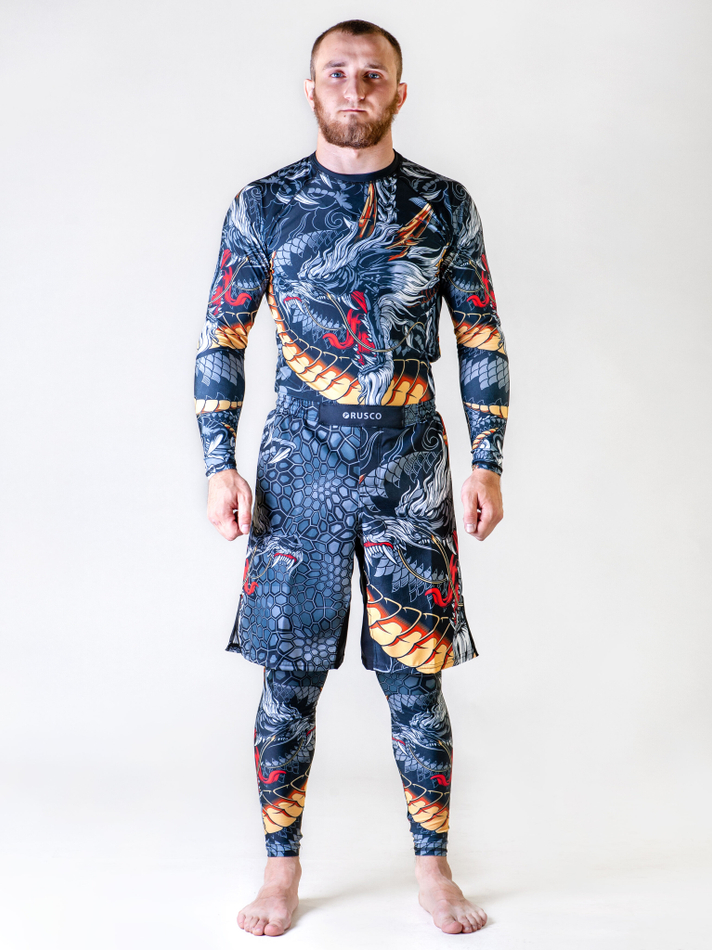 Рашгард для MMA Rusco Sport Dragon, взрослый