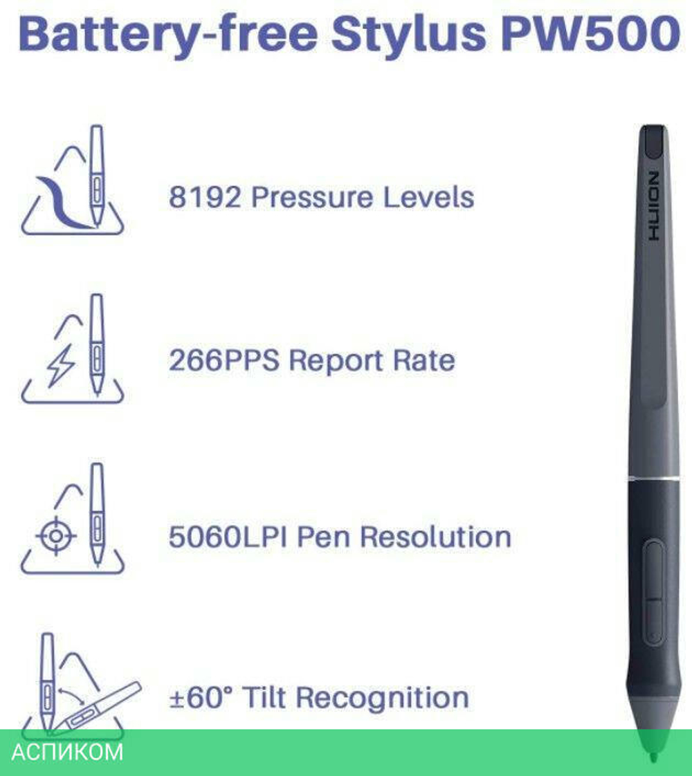 Графический планшет Huion HS611