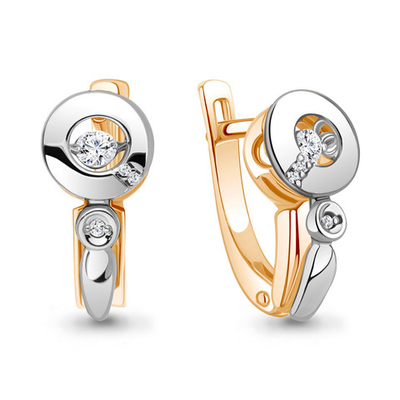 942969к Серьги из Золота с бриллиантами