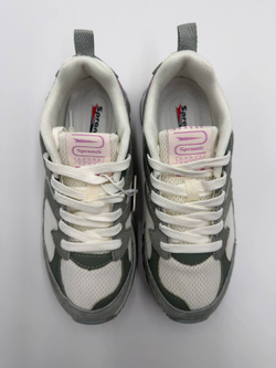 Женские кроссовки цвет "зелёный/фиолетовый/белый" арт. 7W126L25-3