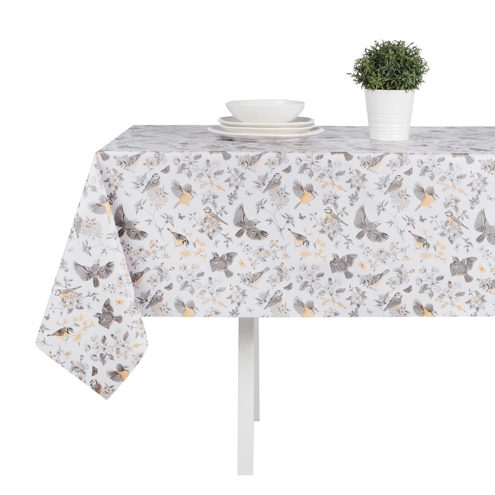 PROVANCE Люмен Скатерть ПВХ 140х180см на текстильной основе