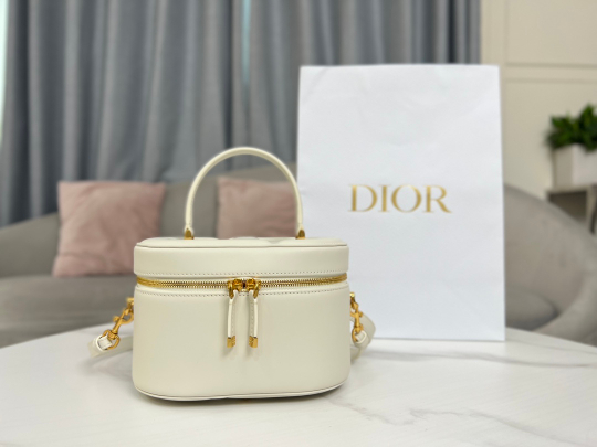 Christian Dior Small CD Signature Vanity Case