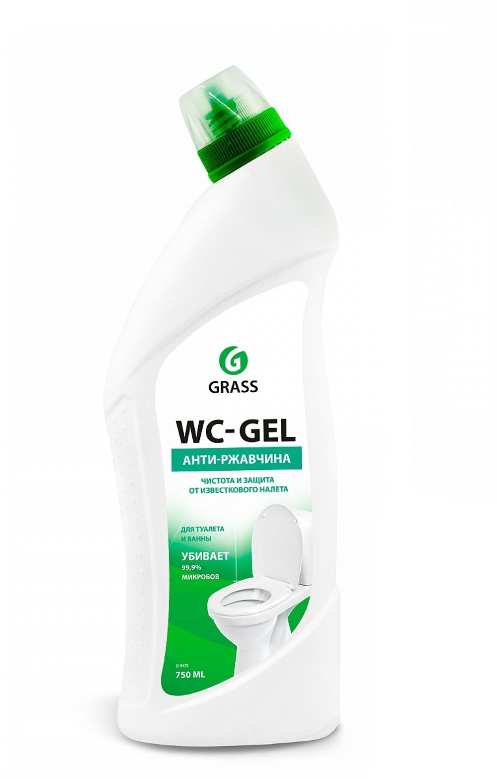 Чистящее среддство д/сантехники WC-gel 750мл  GRASS 219175