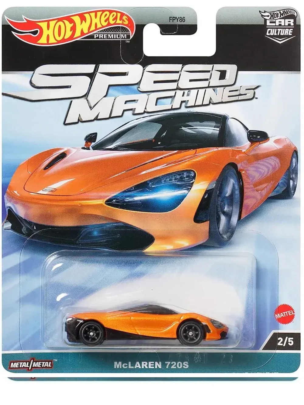 Машинка Хот Вилс Премиум McLaren 720S FPY86 HKC43