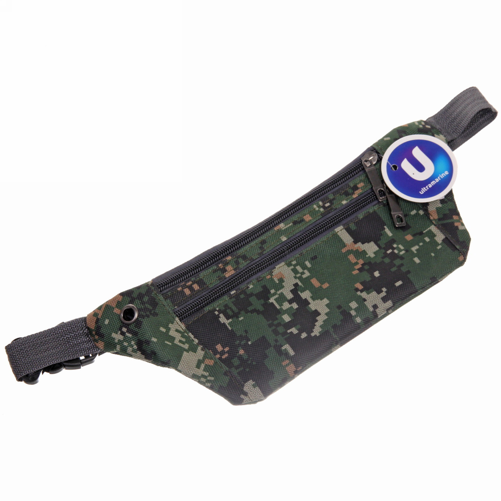 Сумка на пояс для документов и телефона «Ultramarine - Street sports», хаки, микс 4 цвета, 34*11,5*19,5см