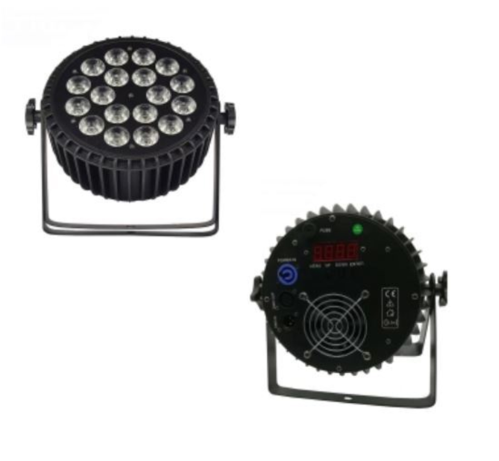 P07 18 pcs15W RGBWA+UV 6 in 1 LED
