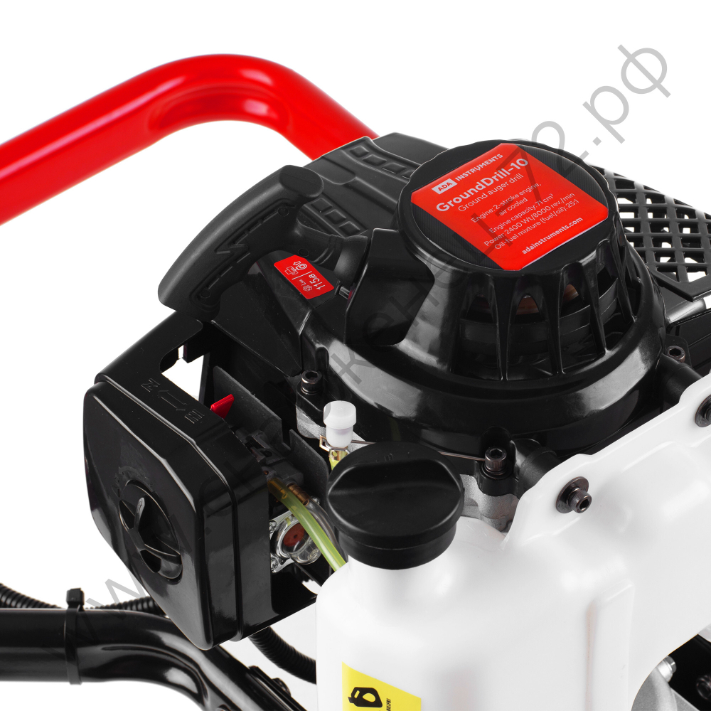 СПЕЦКОМПЛЕКТ ADA FROZEN & ROCKY GroundDrill SET #10 (Бензобур ADA GroundDrill-10 + шнек ADA Frozen Ground Drill 250 (800 мм) + удлинитель ADA Extension 500 (50 см))