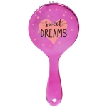 Расческа массажная зеркальная «Animals», микс 4 цвета, 10*22 см (блистер Ultramarine)