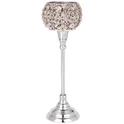 ПОДСВЕЧНИК "БОХО" ДИАМЕТР=11 СМ. ВЫСОТА=34 СМ