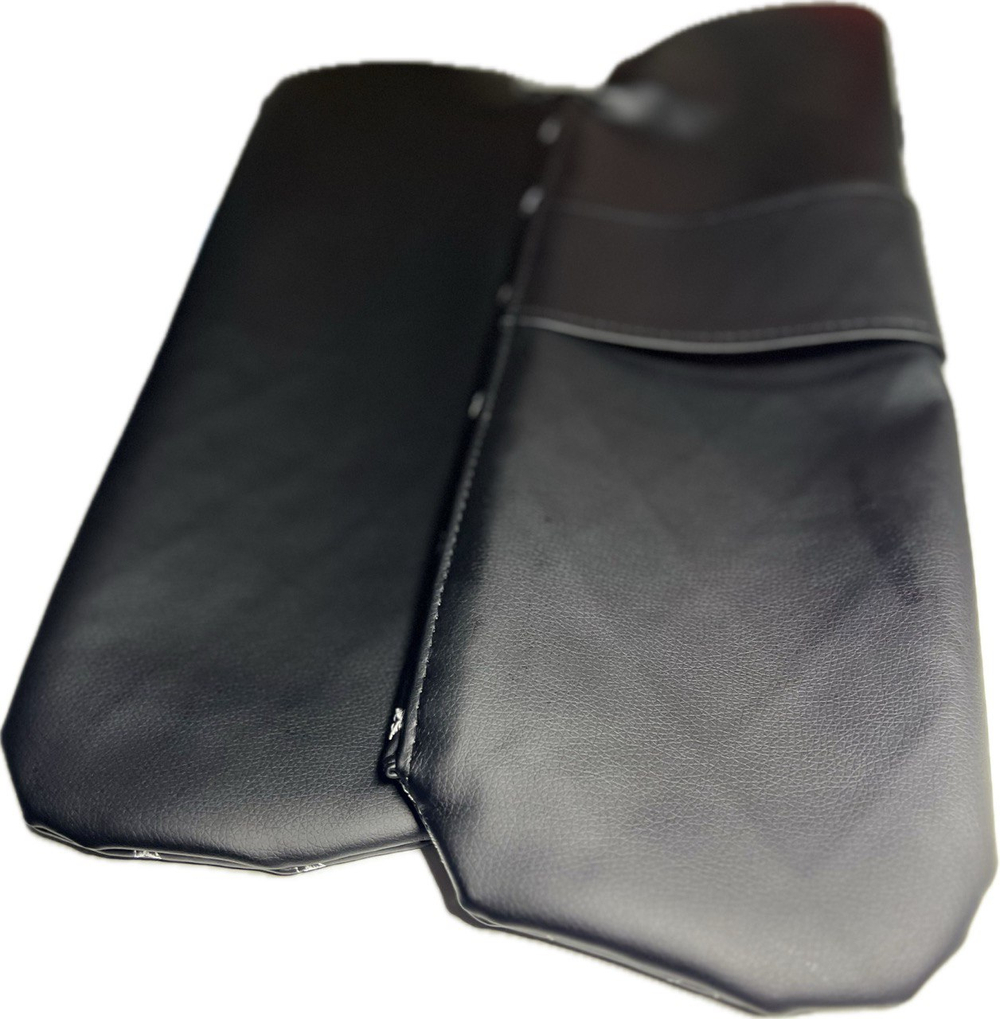 Чехлы на козырьки Газель Бизнес, Соболь, Валдай (белая нить Бабочка)