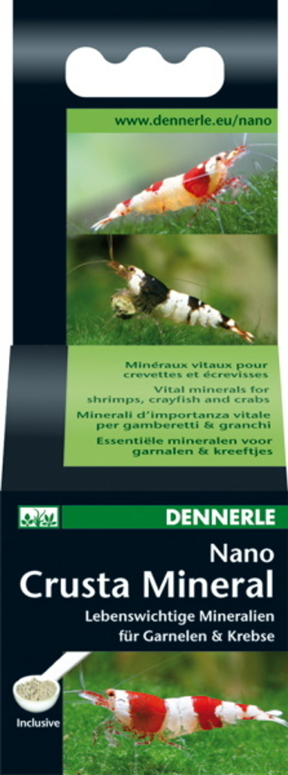 Минералы для креветок Dennerle Nano Crusta Mineral 35г